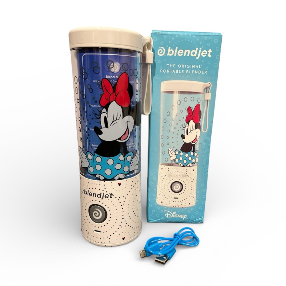 BlendJet Minnie Mouse Portable Blender - Blue and Cream